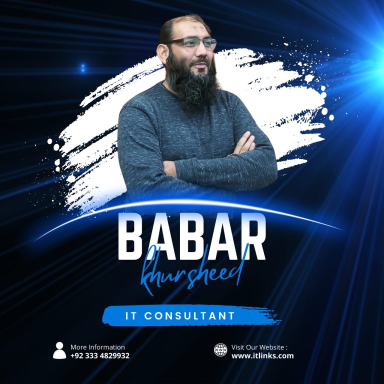 Babar Khursheed – expert IT and digital marketing consultant